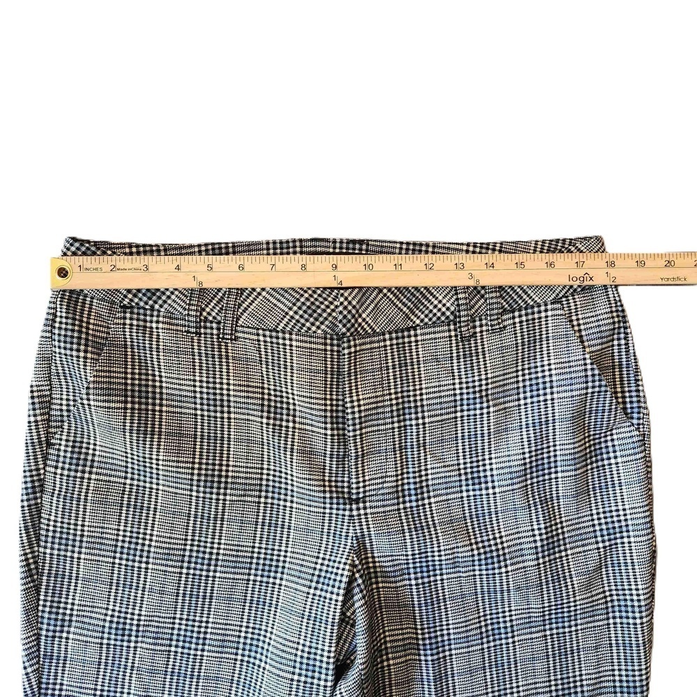 Definitions By D Jeans Plaid Straight Leg Pants Size 14 - Picture 2 of 5